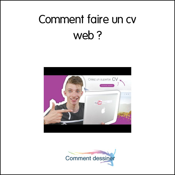 Comment faire un cv web